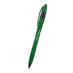 Dart Pen in Metallic - Black - Silk Screen