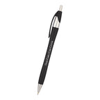 Dart Pen, Tri-Chrome - Black - Silk Screen