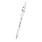 Dart Pen, Tri-Chrome - White - Silk Screen