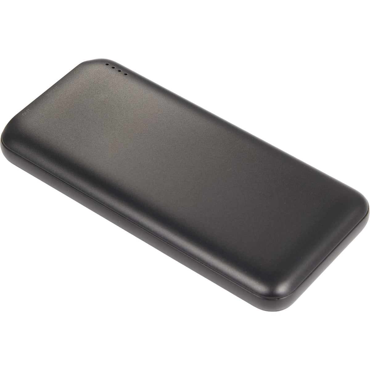 Dart Pro Fast Charging Power Bank, 10,000 mAh 15W Full Color - Black - Right Angle