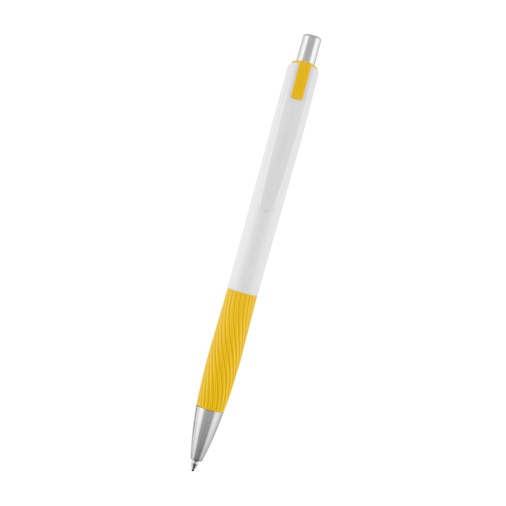 Dash Pen in Recycled ABS - Yellow - Front