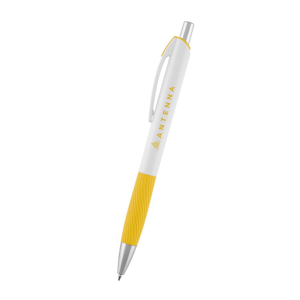 Dash Pen in Recycled ABS - Yellow - Silk Screen
