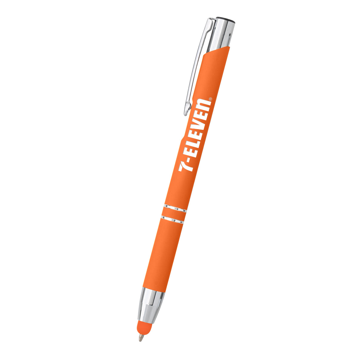 Dash Pen with Stylus Full Color - Orange - Laser Engraving