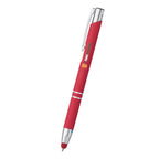 Dash Pen with Stylus Full Color - Red - Full Color