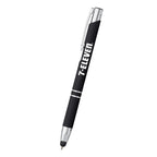 Dash Pen with Stylus Laser Engraving - Black - Laser Engraving