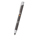 Dash Pen with Stylus Laser Engraving - Gray - Full Color