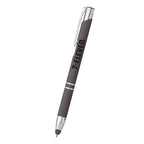 Dash Pen with Stylus Laser Engraving - Gray - Silk Screen