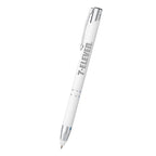 Dash Pen with Stylus Laser Engraving - White - Laser Engraving