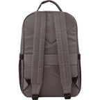 Daybreak Recycled Laptop Backpack, 15 Inch Embroidery - Gray - Back