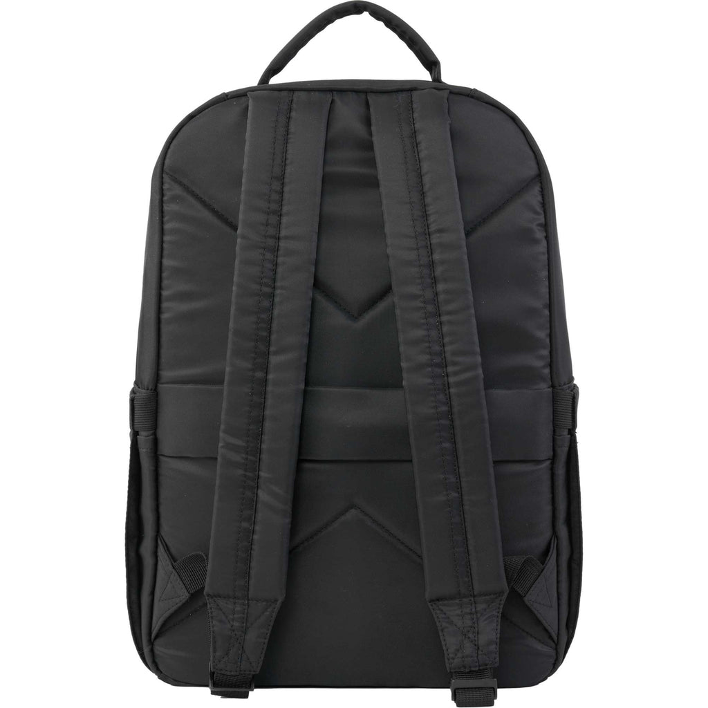 Daybreak Recycled Laptop Backpack, 15 Inch Transfer - Black - Back