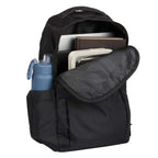 Daybreak Recycled Laptop Backpack, 15 Inch Transfer - Black - Propped