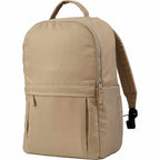 Daybreak Recycled Laptop Backpack, 15 Inch Transfer - Tan - Left Angle