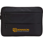 Daybreak Recycled Laptop Sleeve, 15 Inch Transfer - Black - Front