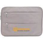 Daybreak Recycled Laptop Sleeve, 15 Inch Transfer - Gray - Front