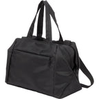 Daybreak Travel Duffel Bag with Trolley Sleeve Transfer - Black - Left Angle