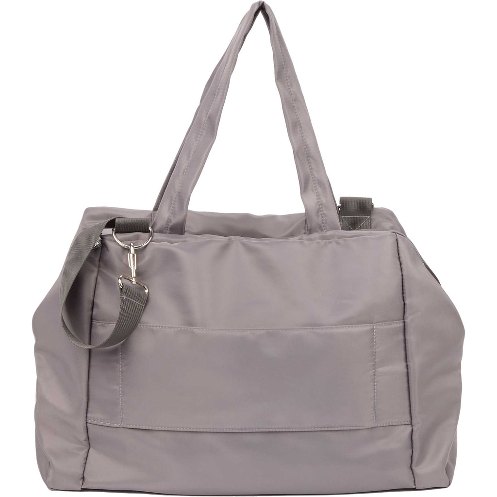 Daybreak Travel Duffel Bag with Trolley Sleeve Transfer - Gray - Back
