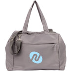 Daybreak Travel Duffel Bag with Trolley Sleeve Transfer - Gray - Front