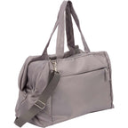 Daybreak Travel Duffel Bag with Trolley Sleeve Transfer - Gray - Right Angle