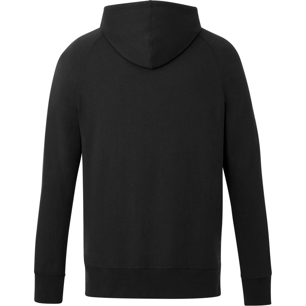 Dayton Classic Fleece Hoodie, Unisex Embroidery - Black - Back