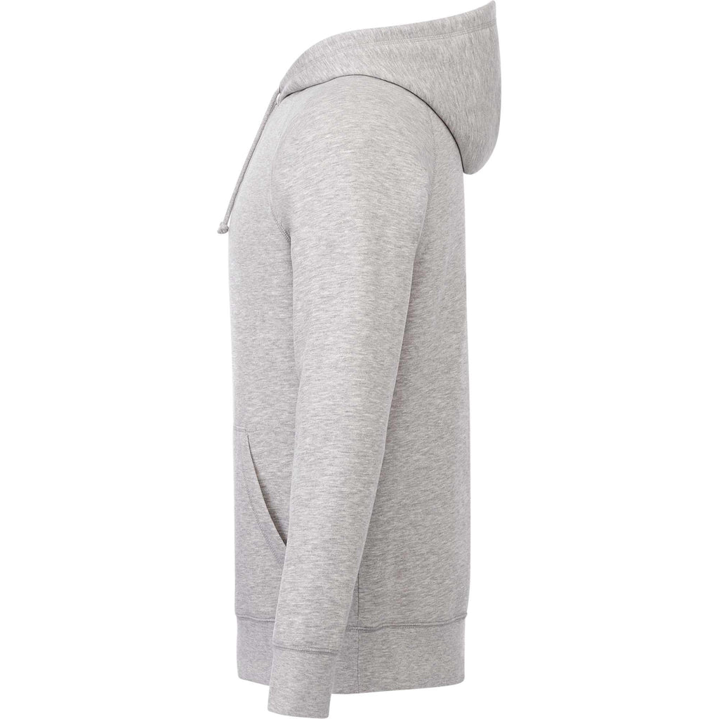 Dayton Classic Fleece Hoodie, Unisex Embroidery - Heather Grey Secondary - Left Side