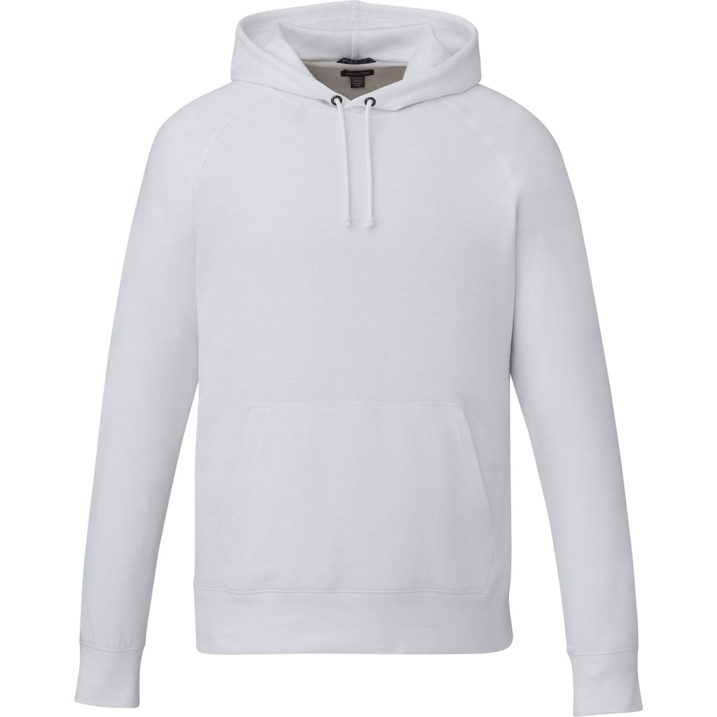 Dayton Classic Fleece Hoodie, Unisex Embroidery - White - Front