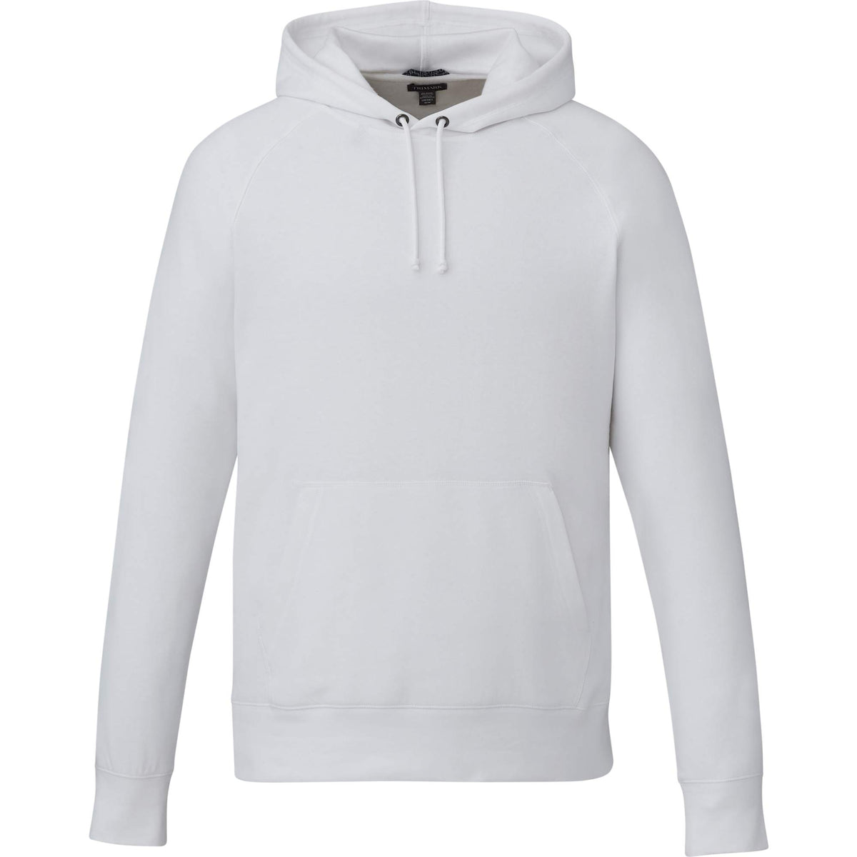 Dayton Classic Fleece Hoodie, Unisex Embroidery - White - Front