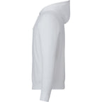 Dayton Classic Fleece Hoodie, Unisex Embroidery - White - Left Side