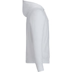 Dayton Classic Fleece Hoodie, Unisex Embroidery - White - Right Side