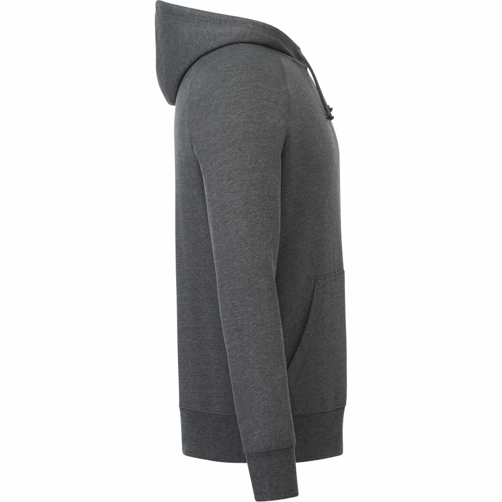 Dayton Classic Fleece Hoodie, Unisex Transfer - Heather Dark Charcoal - Right Side