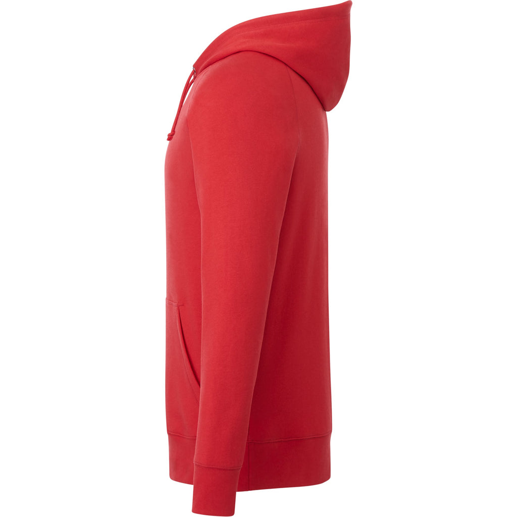 Dayton Classic Fleece Hoodie, Unisex Transfer - Team Red - Left Side