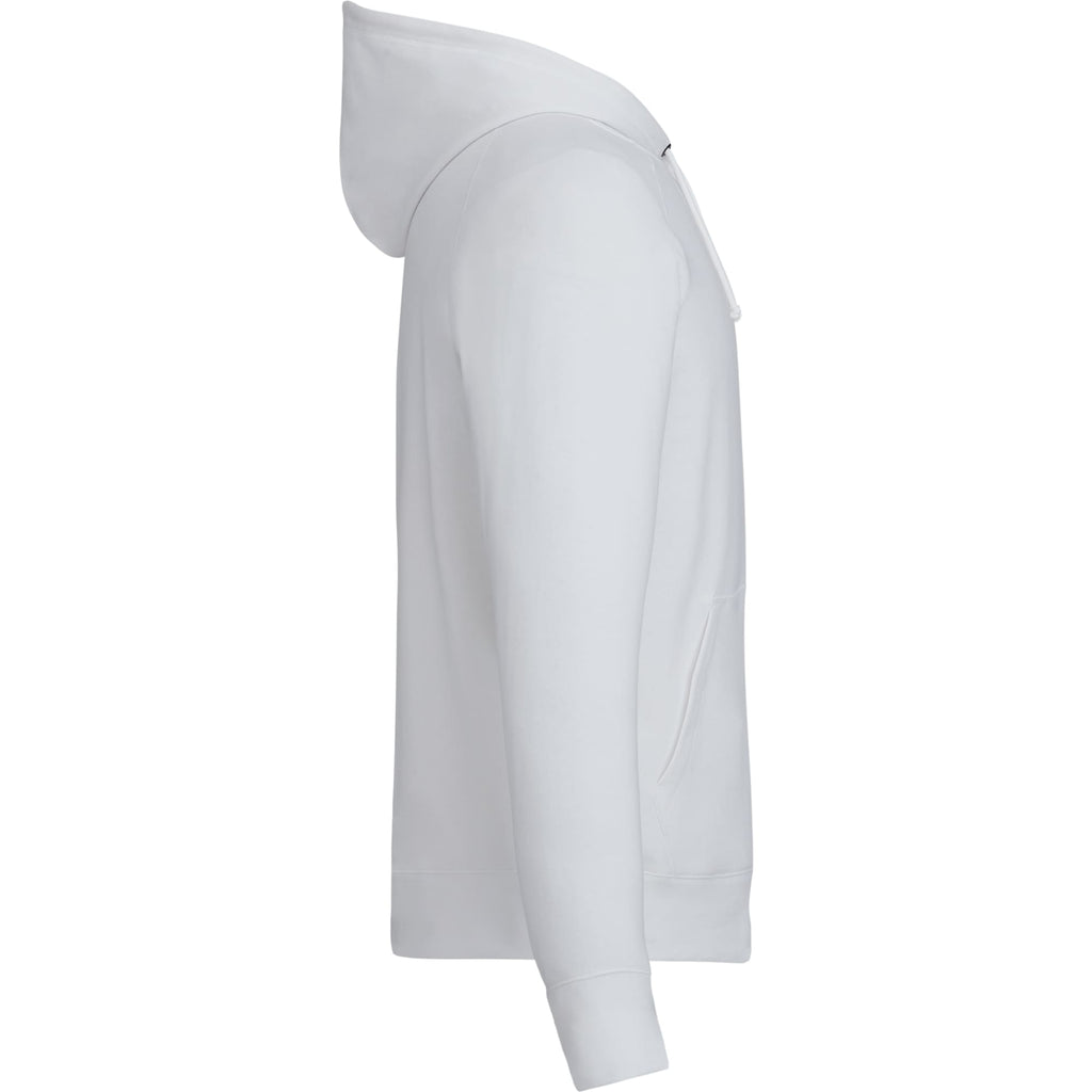 Dayton Classic Fleece Hoodie, Unisex Transfer - White - Right Side