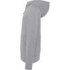 Dayton Crossover Neck Fleece Hoodie for Men Transfer - Heather Grey - Left Side
