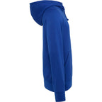 Dayton Crossover Neck Fleece Hoodie for Men Transfer - New Royal - Right Side