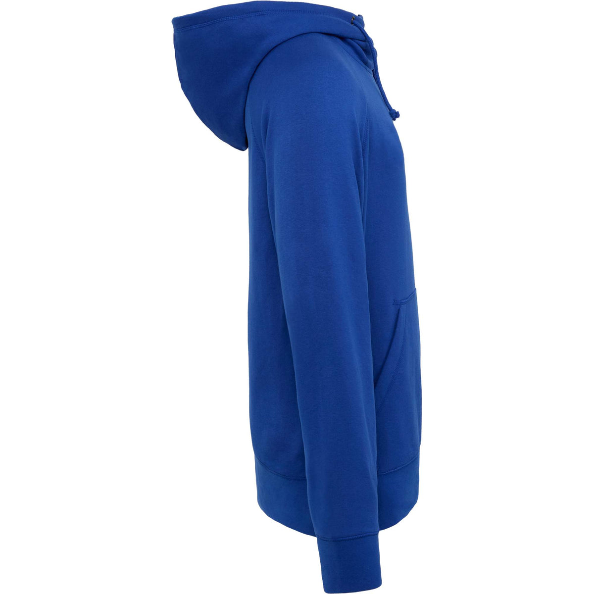 Dayton Crossover Neck Fleece Hoodie for Men Transfer - New Royal - Right Side