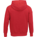 Dayton Crossover Neck Fleece Hoodie for Men Transfer - Team Red - Back Flat