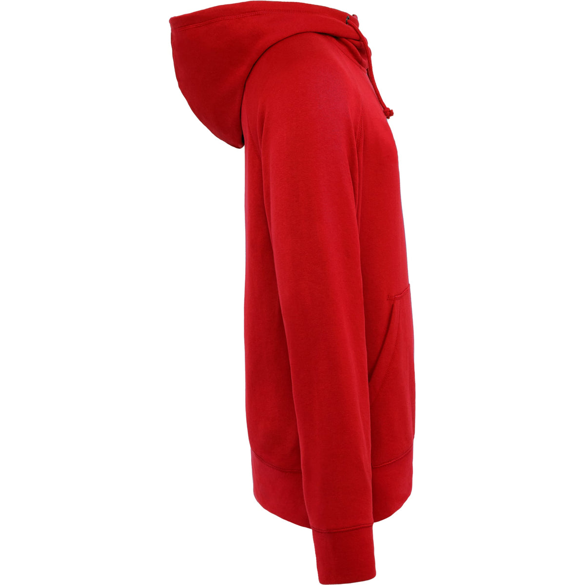 Dayton Crossover Neck Fleece Hoodie for Men Transfer - Team Red - Right Side