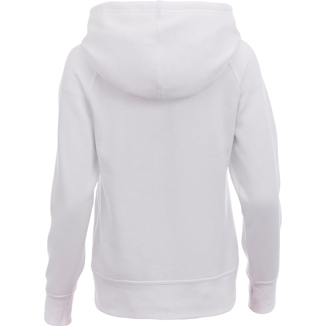 Dayton Crossover Neck Fleece Hoodie for Women Embroidery