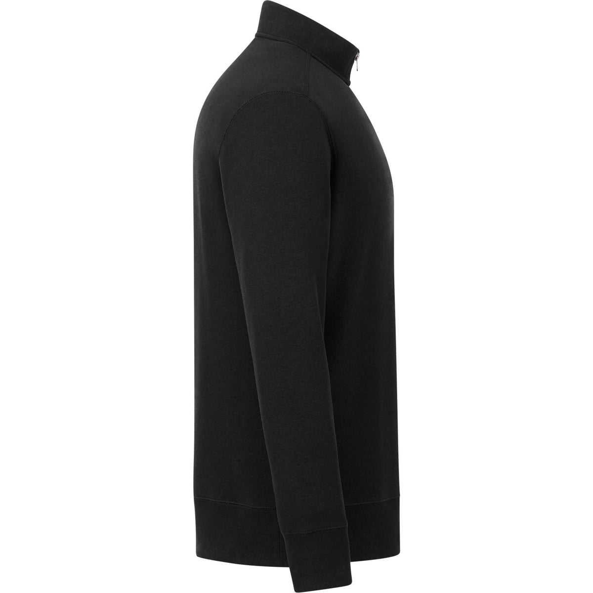 Dayton Fleece Half Zip Pullover for Men Transfer - Black - Right Side