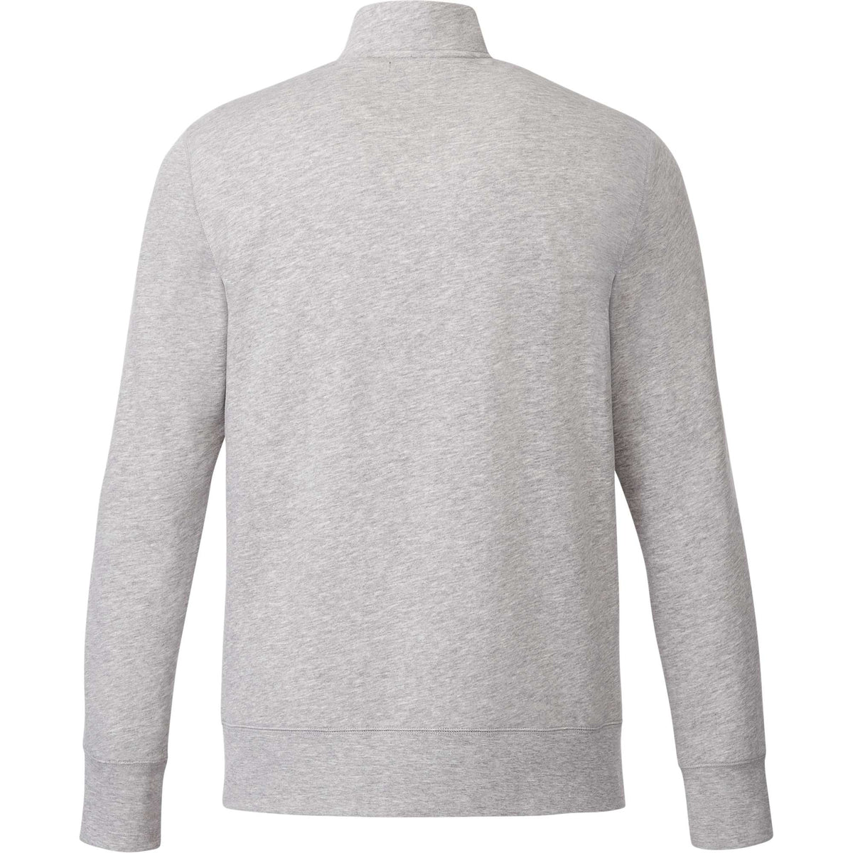 Dayton Fleece Half Zip Pullover for Men Transfer - Heather Grey Secondary - Back