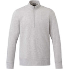Dayton Fleece Half Zip Pullover for Men Transfer - Heather Grey Secondary - Front 2