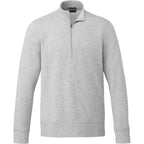 Dayton Fleece Half Zip Pullover for Men Transfer - Heather Grey Secondary - Front