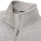 Dayton Fleece Half Zip Pullover for Women Embroidery - Heather Grey Secondary - Detail 2