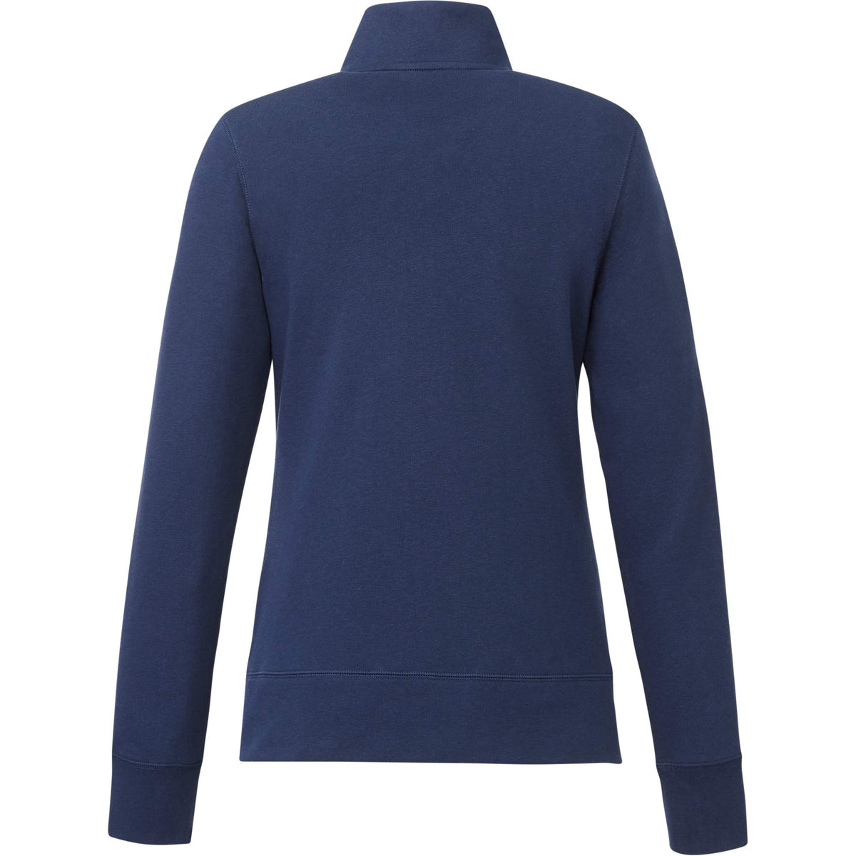 Dayton Fleece Half Zip Pullover for Women Embroidery - Vintage Navy - Back
