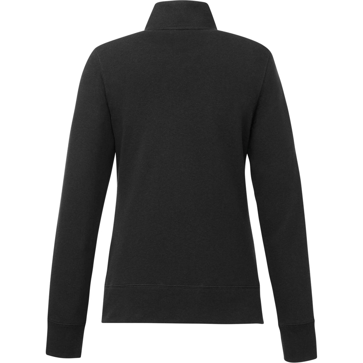 Dayton Fleece Half Zip Pullover for Women Transfer - Black - Back