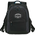 DayTripper Side-Entry Laptop Backpack, 15 Inch Embroidery - Black - Front 2