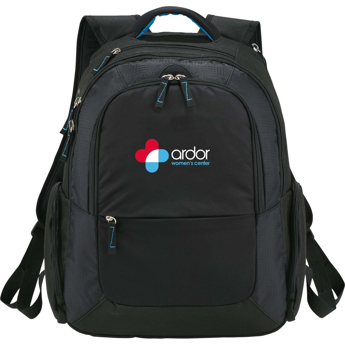 DayTripper Side-Entry Laptop Backpack, 15 Inch Transfer - Black - Front