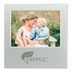 Dazzling Aluminum Photo Frame, 4 x 6 Inches - Silver - Laser Engraving