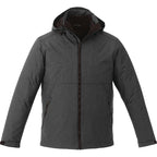 Delamar 3-in-1 Waterproof Jacket with Nylon Liner for Men Transfer - Heather Dark Charcoal - Front Flat