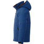 Delamar 3-in-1 Waterproof Jacket with Nylon Liner for Men Transfer - Metro Blue Heather - Left Side