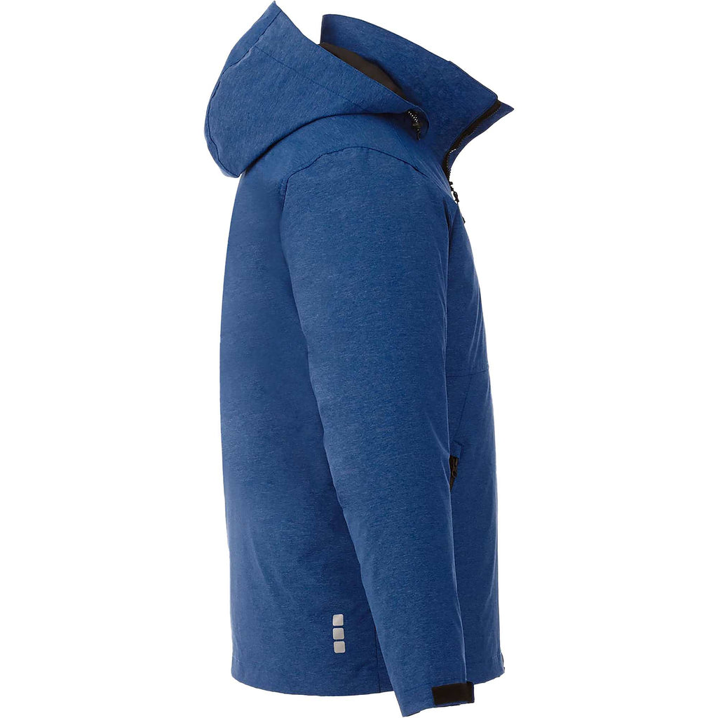 Delamar 3-in-1 Waterproof Jacket with Nylon Liner for Men Transfer - Metro Blue Heather - Right Side
